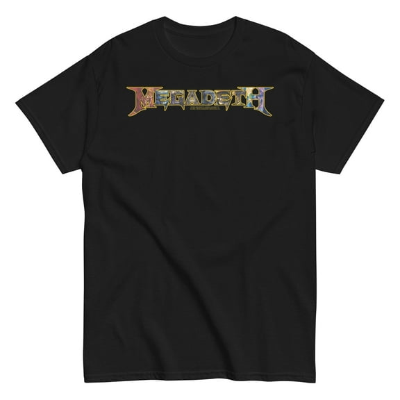 Megadeth - Vic Lettered Logo T-Shirt