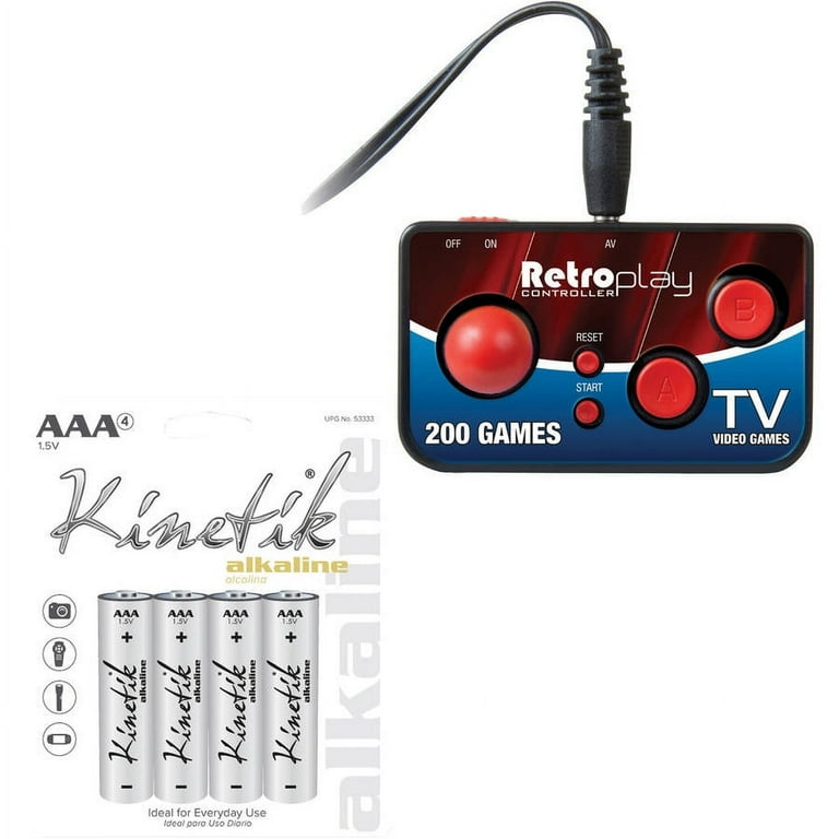 Retro arcade style plug & play controller with 200 games deals