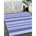 thumbnail image 3 of Ahgly Company Machine Washable Indoor Rectangle Transitional Blue Angel Blue Area Rugs, 2' x 5', 3 of 7
