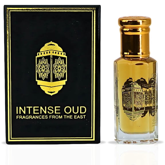 Oud Al Arab Perfume Oil 12ml (0.40 oz) with Black Gift Box by Intense Oud