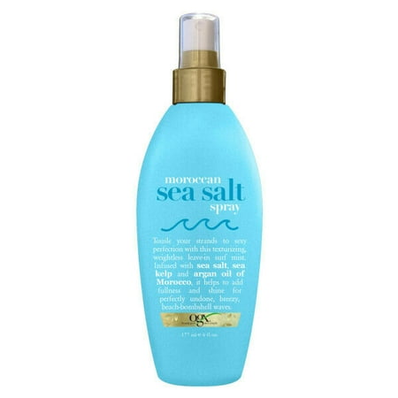 OGX Moroccan Sea Salt Spray 6 oz (Pack of 4)