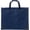 Blue, variant on 12x15 in Large Zipper Pouch with Handle, A4 Foldable Lightweight Oxford Document Storage Bag, File Organizer for Office Travel Books Papers Filing Folder - 1 Pack (Black)