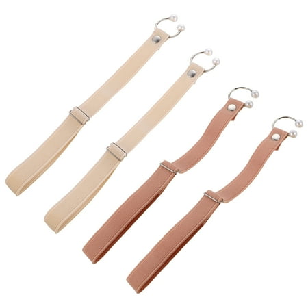 

2 Pairs High Heel Straps Detachable Shoelaces Anti-Slip Accessories for Ladies