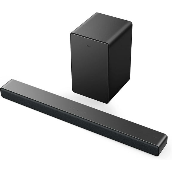 Restored TCL Q Class Premium 3.1 Ch Sound Bar with Subwoofer DTS Virtual:X - Black Q6310