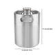thumbnail image 3 of Barril de Cerveza Estilo Mini Barril Barril de 2 L Barril de Cerveza Growler Suministros de Cerveza de Acero Inoxidable con Tapa en Espiral Tapa para Cerveza para Acampar en Casa ANGGREK Otros, 3 of 8