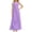 Purple, variant on YUANxueke Girls Chiffon Dresses Sleeveless V Neck Elegant Flowy Dress Formal Wedding Party Maxi Dress for 1-13 Years