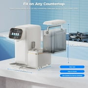 Countertop Reverse Osmosis Water Purifier with 6-Stage RO Filtration, Mineralization, and Smart Display Hydrofast B100 Ro Water Filter System