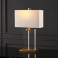 thumbnail image 4 of Safavieh Couture Maddoc 25.5" Modern Crystal Table Lamp with White Fabric Shade, 4 of 8