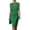 Green, variant on Women Keyhole Neck Sleeveless Ruched Waist Sheath Midi Dress Formal Office Work Cocktail Party Elegant Solid Color Tailored Fitted A-Line Wedding Guest Dress, Green M