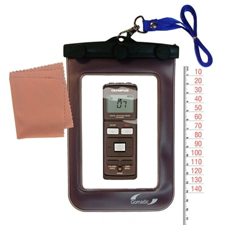 - Gomadic Clean and Dry Waterproof Protective Case Suitablefor the Olympus VN-5200PC to use Underwater