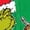 GREEN, variant on The Grinch - Merry Grinchmas - Men's Fleece Hoodie Sweatshirt