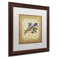 thumbnail image 2 of Trademark Fine Art 'Purple Hyacinth' Matted Framed Art by Rachel Paxton, 2 of 4