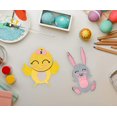 thumbnail image 3 of Easter Egg Crafts Kits for Kids - Bunny Rabbit School Class Activities Party Favors Supplies 12Ct, 3 of 7