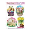 Pack of 12 Easter Candy Decorative Window and Glass Clings