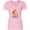 AD-Pink, variant on Inktastic October Favorite Color is Fall Women's V-Neck T-Shirt