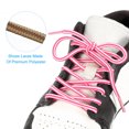 thumbnail image 3 of Uxcell 35.4 x 5/32 Inch Dual Colored Round Boot Laces Shoelaces, Light Brown Coffee 4 Pairs, 3 of 6