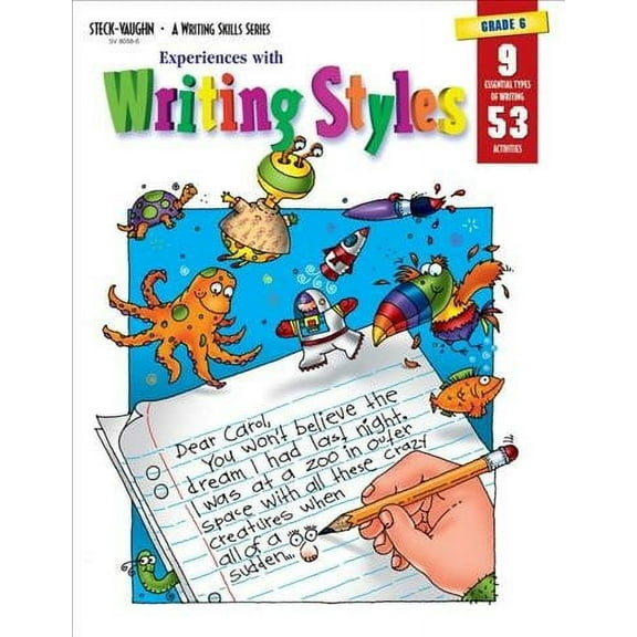 Experiences with Writing Styles Reproducible Grade 6