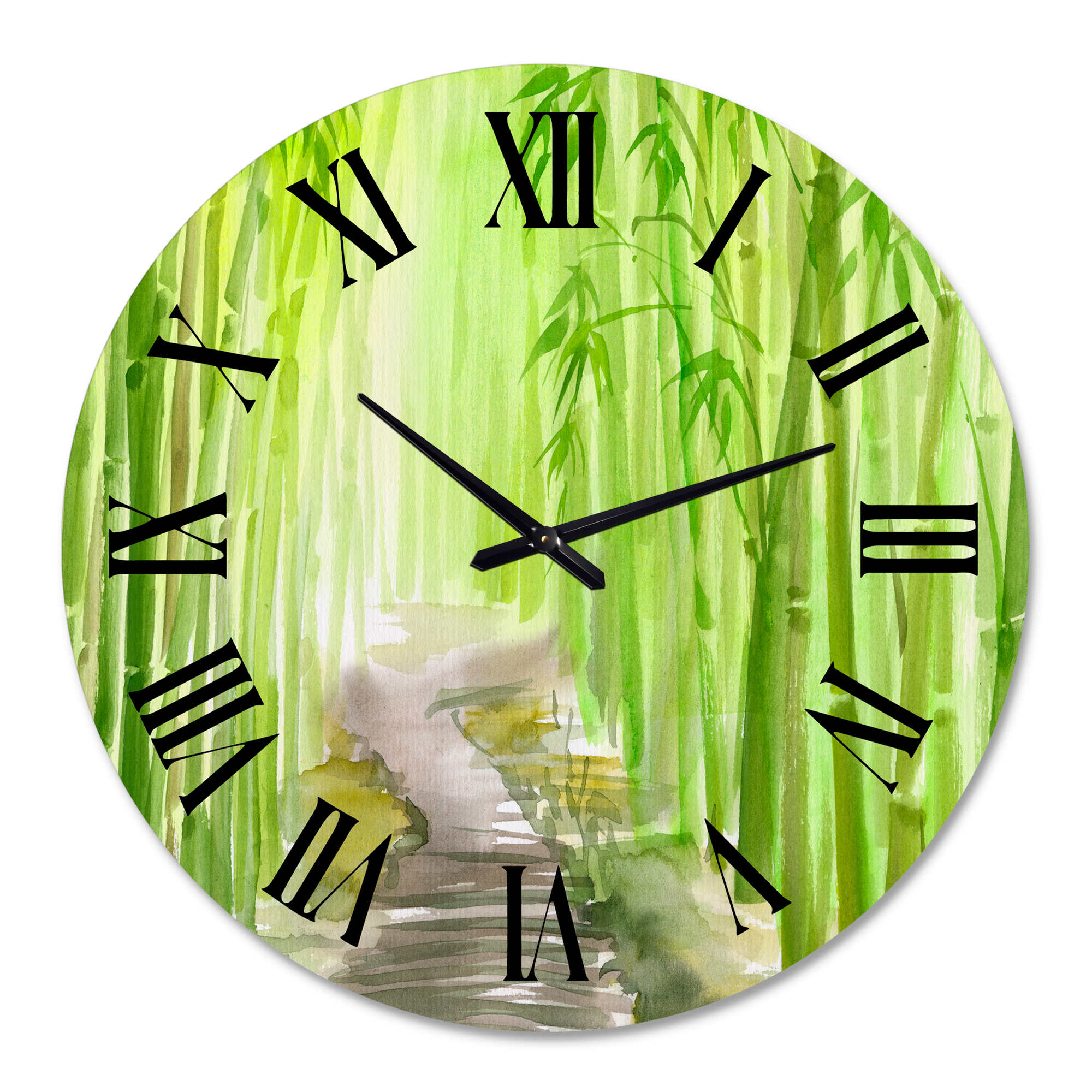Designart 1 in Quartz Traditional Wall Clock