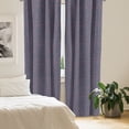 thumbnail image 2 of Polka Dots Curtains 2 Panels Set, Retro Design of Continuing Spots Random Geometric Details, Window Drapes for Living Room Bedroom, 56"W X 95"L, Ruby Slate Blue, by Ambesonne, 2 of 5