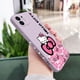 thumbnail image 1 of Sanrio-funda de teléfono de Hello Kitty para iPhone, carcasa bonita de silicona para modelos 14, 13, 12, 11 Pro Max, Mini, X, XR, XS MAX, SE20, 8, 7 Plus, 6, 6S Plus Fivean unisex, 1 of 2