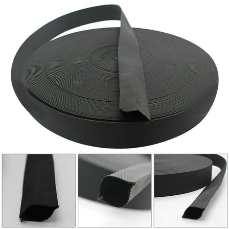 25Ft Nylon Protective Sleeve Sheath Cable Cover/Welding Tig Torch Hydraulic Hose Smile Home