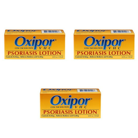 3 Pack Oxipor Lotion Psoriasis CRV - 4 Oz (aide à arrêter le psoriasis)