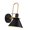 Black, variant on Easy Installation Iron Wall Sconce Soft Ambients Light Bedroom Living Room Lamp
