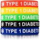 thumbnail image 1 of 5 Pcs Silicone Rubber Blood THINNER Medical Alert ID Wristband Emergency,5 Colors, 1 of 5