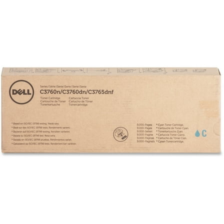 Dell, DLL1M4KP, C3760 Printer High-capacity Toner Cartridge, 1 / Each