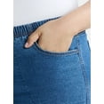 thumbnail image 3 of JMS Just My Size by Hanes Women's Plus Pull On 4 Pocket Bermuda Shorts, 11" Inseam, Sizes 0X-4X, 3 of 4