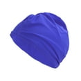 thumbnail image 6 of Unique Bargains 1 Pc Breathable Double Layer Swimming Cap Blue, 6 of 6