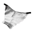 thumbnail image 1 of Gibobby Tangas de sexy mujer Bragas respirables del bikiní de la ropa interior para mujer del cordón atractivo para las(Blanco,XL), 1 of 3