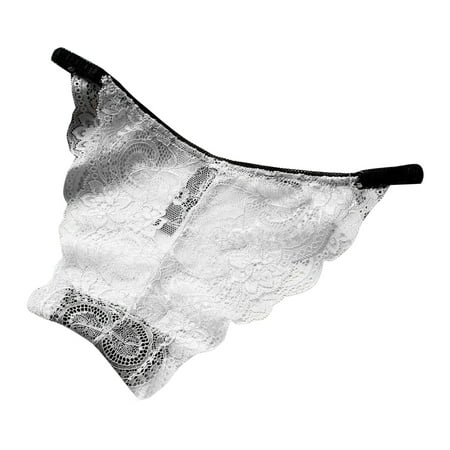 

nsendm Lace Womens Underwear Breathable Bikini Panties For Ladies after Birth Underwear for Mom Underpants White X-Large
