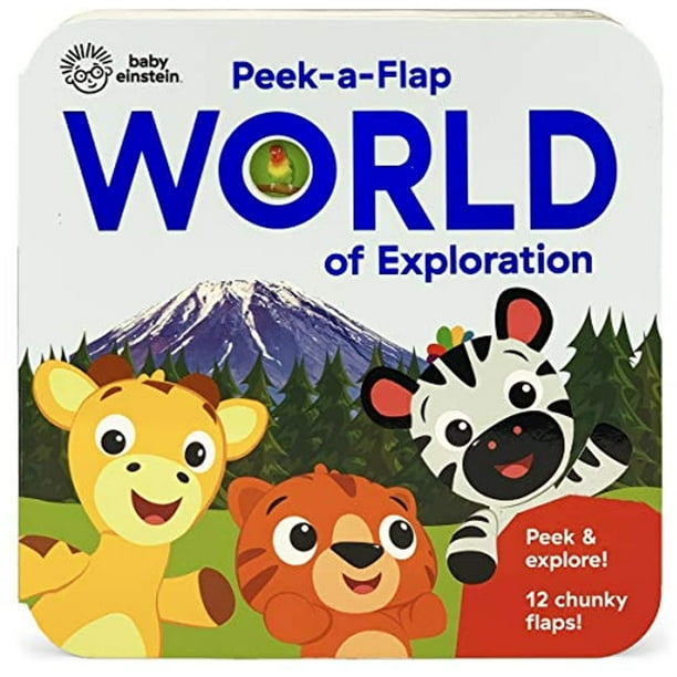 Baby Einstein World of Exploration Peek a Flap Book Walmart