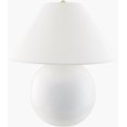 thumbnail image 2 of Livabliss Table Lamps, 20" Stellar Traditional Bedside Nightstand Table Lamp for Bedroom Living Room Office, White Body with White Shade (20"H x 19"W x 19"D), 2 of 6
