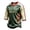 Dark Green-#001A, variant on Mexico Soccer Jerseys V Neck 3/4 Sleeve Soccer Tops Soccer Jersey Digital Print Black Gold Cultural Mexican National Athletic Stadium Top Shirts,Red M
