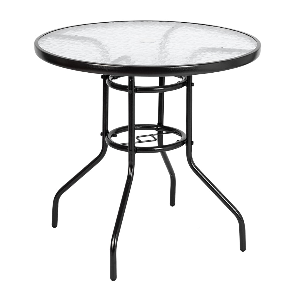 Private Jungle Outdoor Round Toughened Glass Table Yard Garden Glass Table Dining Table 80x80x70cm Private Jungle Outdoor Round Toughened Glass Table Yard Garden Glass Table Dining Table 80x80x70cm