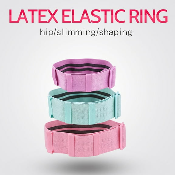 GOOHOCHY  Resistance Bands Weight Training Hand Adjustable Glute Thigh Fitness