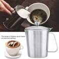 thumbnail image 3 of Milk Frothing Pitcher, Espresso Steaming Pitcher, Stainless Steel Durable Rustless Polishing For Milk Coffee, 3 of 8
