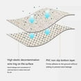 thumbnail image 3 of Large Inside Loofah Bath Mat for Bathroom with Drain,Comfort PVC Massage Bathroom Floor Mat,Quick Drying Bathmat Non-Slip Shower Mat, 3 of 8