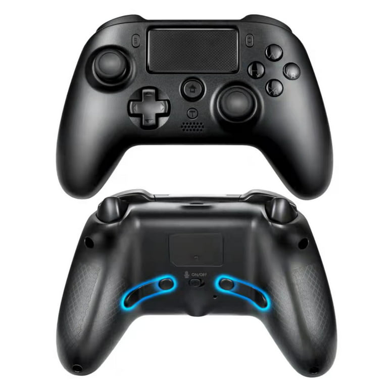 Sporvogn Generator himmel PS4 Elite Controller with Back Paddles PS4 Controller Wireless 1200mAh  Remote Bluetooth Control Joystick Modded Custom Gamepad with Turbo  Compatible with Playstation 4/Slim/Pro/PC/Android/iOS Black - Walmart.com