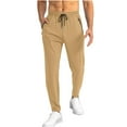 thumbnail image 2 of Pantalones largos para hombre, moda de primavera e invierno, pantalones deportivos casuales, pantalones para hombre, 2 of 6