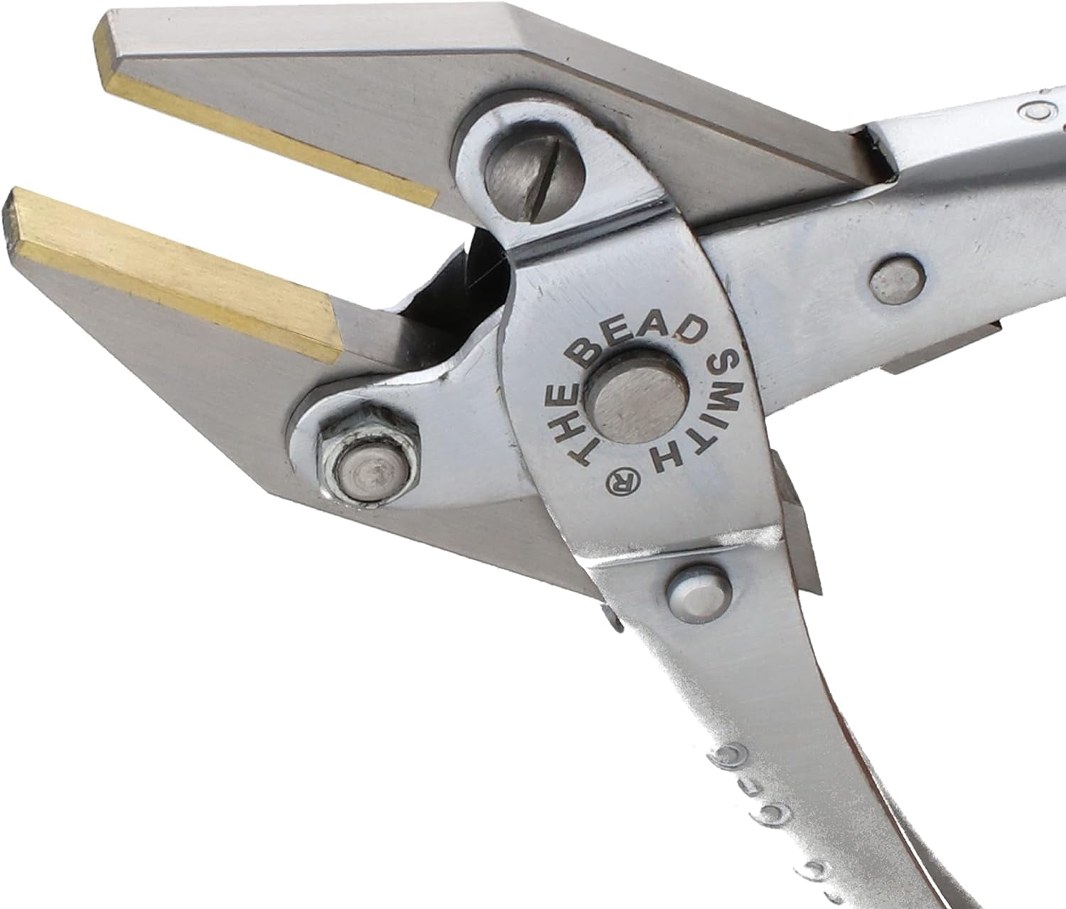 The Beadsmith Flat Nose Parallel Plier - 5.5 inches (140mm), Steel tool for jewelry making, no spring