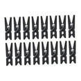 thumbnail image 5 of 100 Pcs Miniature Black Clothes Pins Plastic Clothespin Clothing Clips, 5 of 8