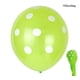thumbnail image 3 of Bearachild 100 piezas de globos de lunares, globo de punto de onda, coloridos accesorios para fotos Kits de decoración para fiestas Punto verde/blanco, 3 of 6