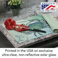thumbnail image 4 of CounterArt "Oceana Crab" 3mm Heat Tolerant Glass Cutting Board 15" by 12", 4 of 8