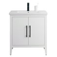 thumbnail image 5 of Vanity Art 30” Single Sink Bathroom Vanity Cabinet with Ceramic Countertop, 5 of 9