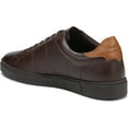 thumbnail image 3 of Vionic Men's Lucas II Casual Comfort Sneaker Chocolate Ganache Leather 11.5W, 3 of 4
