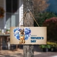 thumbnail image 3 of German Shepherd Proud Dad Happy Father's Day Landscape Wood Sign Alsatian Dog Lover Gifts Hanging Wall Home Decor - 02008, 3 of 5