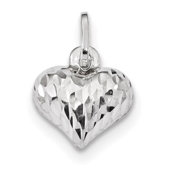Bonyak Jewelry Sterling Silver Rhodium-platedEnamel Beach Chair Charm